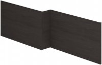 Essential Vermont L Shaped Front Bath Panel 1700mm, Dark Grey