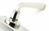 Polished Nickel Avon Lever Latch Set