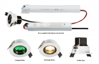 Knightsbridge 230V IP20 5W LED  Emergency Downlight 6000K (non-maintained use only) (ENM5)