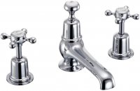 Burlington Claremont 3 Hole Basin Mixer