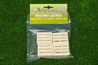 Wooden Pallets Farm - Set of 8 - Scale 1:32 - Kids Globe V050761