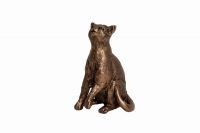 Cilla Cat Miniature Cold Cast Bronze Ornament - Frith Sculpture Thomas Meadows