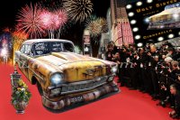 1956 Chevy "Ugly Sister" Birthday Card created by LDA.  C35