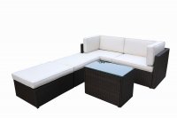 Berlin Brown 4 Seater Multi Setting Relaxer Set