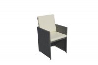 Royalcraft Cannes Grey 10 Seater KD Cube Set