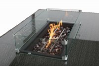 Paris Firepit 7pc Deluxe Modular Corner Dining Set