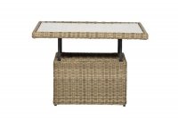 Royalcraft Wentworth 4pc Corner Lounging Set w/Adj Height Table