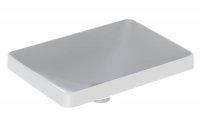 Geberit VariForm 550mm Rectangular Countertop Basin - No Overflow