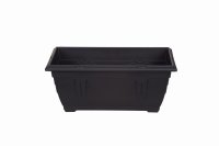 Whitefurze 40cm Venetian Window Box Black