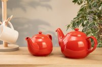 Siip Solid Glaze 2 Cup Teapot Red