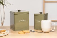 Artisan St. Biscuit Storage Canister - Moss