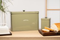 Artisan St. Embossed Storage Canister - Moss