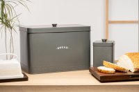 Artisan St. Embossed Storage Canister - Smoke