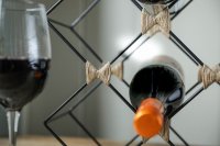 BarCraft Iron Wire Wine Rack