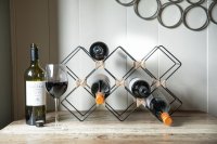 BarCraft Iron Wire Wine Rack