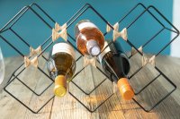 BarCraft Iron Wire Wine Rack