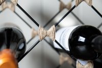 BarCraft Iron Wire Wine Rack