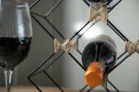 BarCraft Iron Wire Wine Rack