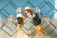 BarCraft Iron Wire Wine Rack