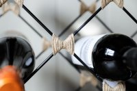 BarCraft Iron Wire Wine Rack