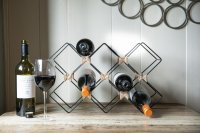 BarCraft Iron Wire Wine Rack