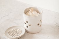 KitchenCraft Idilica Garlic Store with Grater