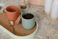 KitchenCraft Idilica Storage Canister 450ml - Green