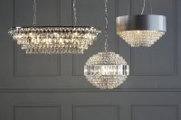 Laura Ashley Vienna 5lt Chandelier Crystal & Polished Chrome