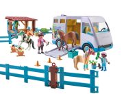 Mobile Horse Riding School Horsebox Playset Toy - 71493 - Playmobil