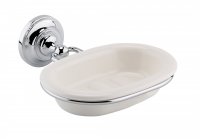 BC Designs Victrion Ceramic Soap Dish Holder