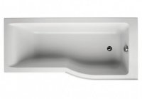 Ideal Standard Connect Air 1700 x 800mm Idealform Shower Bath - Right Hand