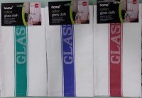 Glass Cloth - assorted colours
