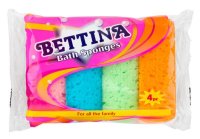 Bettina Bath Sponges 4pc