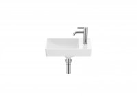 Roca Ona 450mm Compact Wall Hung Right Hand Basin