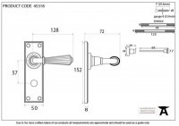 Polished Chrome Hinton Lever Bathroom Set