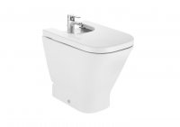 Roca The Gap Back to Wall Vitreous China Comfort Bidet - 1 Tap Hole