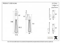 Polished Nickel Night-Vent Locking Hinton Fastener