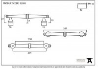 Polished Nickel Regency Pull Handle - Large