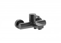 Roca Naia Brushed Titanium Black Wall-Mounted Bath Shower Mixer