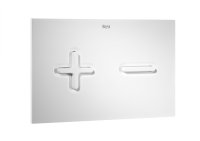 Roca PL6 White Dual Flush Plate
