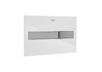 Roca PL2 White/Grey Dual Flush Plate