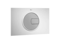 Roca PL4 White/Grey Dual Flush Plate