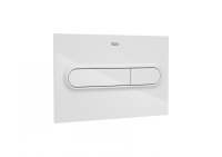 Roca PL1 White Dual Flush Plate