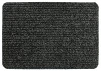 Groundsman Basic Ribbed Indoor Mat 40 x 60cm - Anthracite