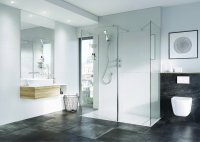 Roman Haven Select 1400mm Wetroom Panel (10mm) - Chrome