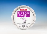 Caroline 1054 deep foil flan case 8in x5 c