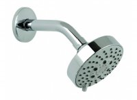 Vado 5 Function Fixed Shower Head and Arm