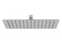 Vado Aquablade 200 x 300mm Rectangular Slimline Single Function Shower Head
