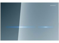 Geberit Sigma 80 Smoked Glass Reflective Touchless Flush Plate For Sigma Cistern 8cm