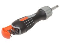 Bahco 808050L LED Ratchet Screwdriver & 6 Bits